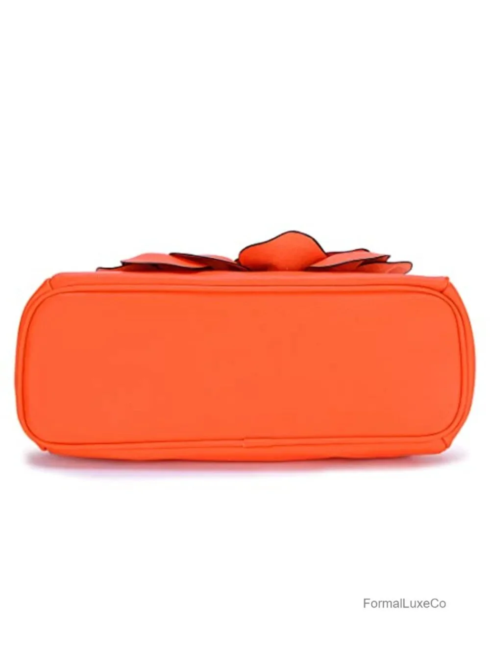Ethnic Floral Clutch with Kiss Lock Closure and Removable Strap